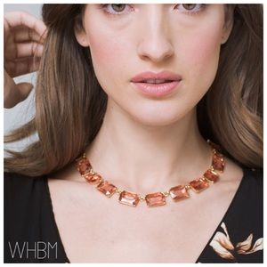 🔷JUST IN🔷WHBM Baguette Station Necklace NWT